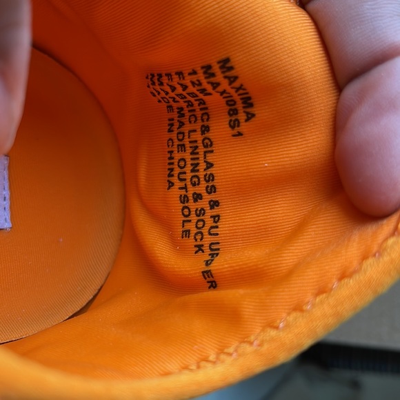 Steve Madden Maxima Orange 12 - Picture 13 of 15